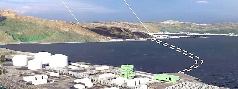 Snøhvit Future-projektet kommer att stärka Norges position som en pålitlig långsiktig leverantör av gas producerad med mycket låga växthusgasutsläpp. Projektet kommer att säkra jobb i norr och energiförsörjning till Europa fram till 2050. Illustration: Equinor, Snøhvit Future-projektet