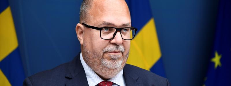 Lars Schröder/TT: Näringsminister Karl-Petter Thorwaldsson (S). Arkivbild.