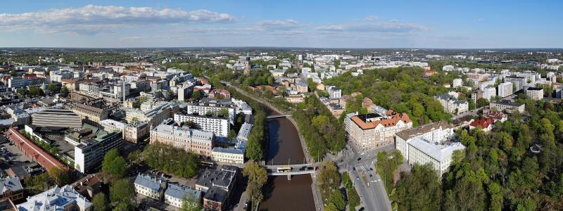 Panorama av Åbo. Foto: Wikipedia Common. Kredit: kallerna