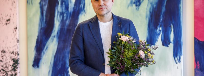 Nathan Van Wyk. Foto: Joakim Palmkvist, Linnéuniversitetet