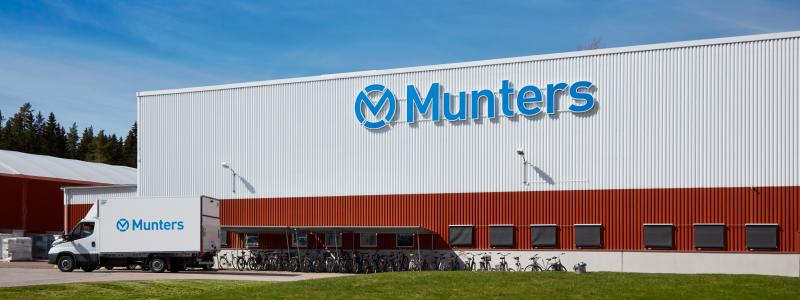 Fabriken i uppländska Tobo. Foto: Munters