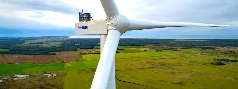 När projektet är färdigt kommer Vestas att underhålla turbinerna enligt ett långsiktigt serviceavtal som är utformat för att säkerställa optimerad prestanda för tillgångarna. Foto: Vestas