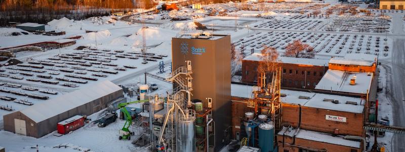 SaltX forskningsanläggning i Hofors. Foto: ABB