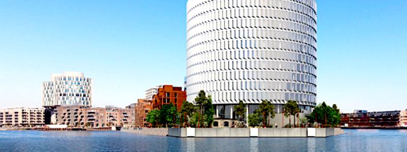 Copenhagen Infrastructure Partners (CIP) tecknade 2023 ett hyresavtal för fastighetsbyrån PFA:s
nya kontorsbyggnad "Spidsen" i Nordhavn. CIP flyttade in i lokalerna tillsammans med advokatbyrån Bech-Bruun år 2023. Foto: PFA