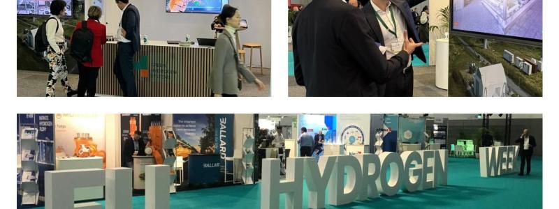Bilder från europeiska vätgasveckan 2024. Foton: European Hydrogen Week 2024