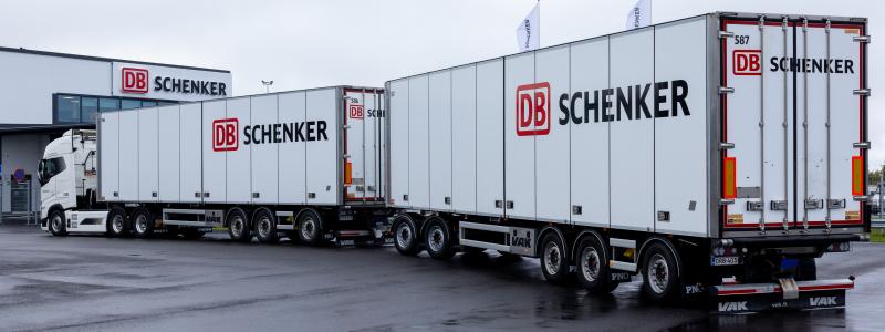 Eldrivna HCT-lastbilen milstolpe för hållbara transporter. Foto: DB Schenker