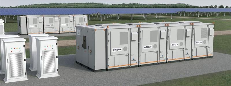 Energilagring för solpark i Fulham, Australien. Illustration: Wärtsilä