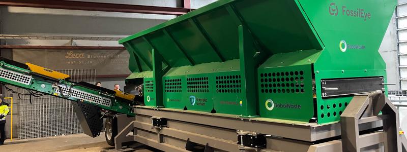 Systemet har utvecklats av RoboWaste i Jönköping på beställning av Umeå Energi, Tekniska verken i Linköping och Vattenfall Värme. Foto: Umeå Energi