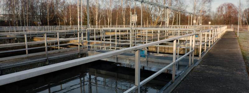 Duvbackens reningsverk. Foto: Gästrike Vatten