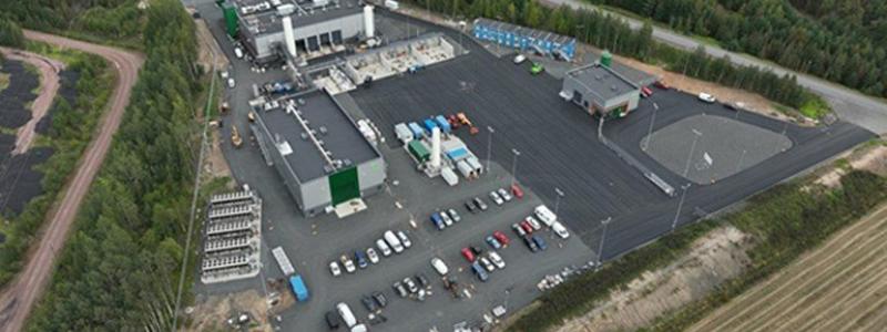 Enligt Sunfire utgör elektrolysanläggningen i Harjavalta en betydelsefull del av Europas vätgassatsning. Foto: P2X Solutions