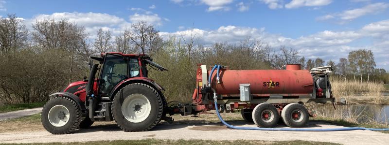 Till bevattningssäsongen 2024 hoppas Kalmar kommun på att kunna fylla kommunens bevattningsvagn med UV-renat vatten. Foto: Kalmar kommun