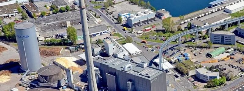 Fjärrvärmeanläggningen Linz-Mitte. Foto: Linz AG