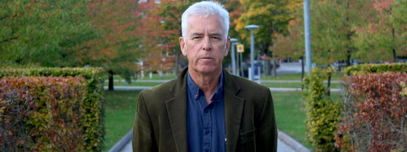 Rolf Larsson, docent i teknisk vattenresurslära. Fotograf: Pernilla Daws