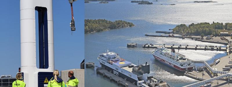 Innovation med hållbar mikronätsteknik ska stärka Stockholms Hamnar Foto:  Stockholms hamnar