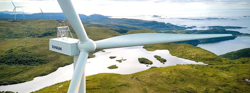 När vindkraftsprojektet Holtsee är slutfört kommer Vestas att hantera servicen av turbinerna genom ett 20-årigt Active Output Management 5000 (AOM 5000) serviceavtal. Symbolbild: Vestas