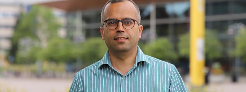 Ali Mohammadi, universitetslektor i miljö- och energisystem.