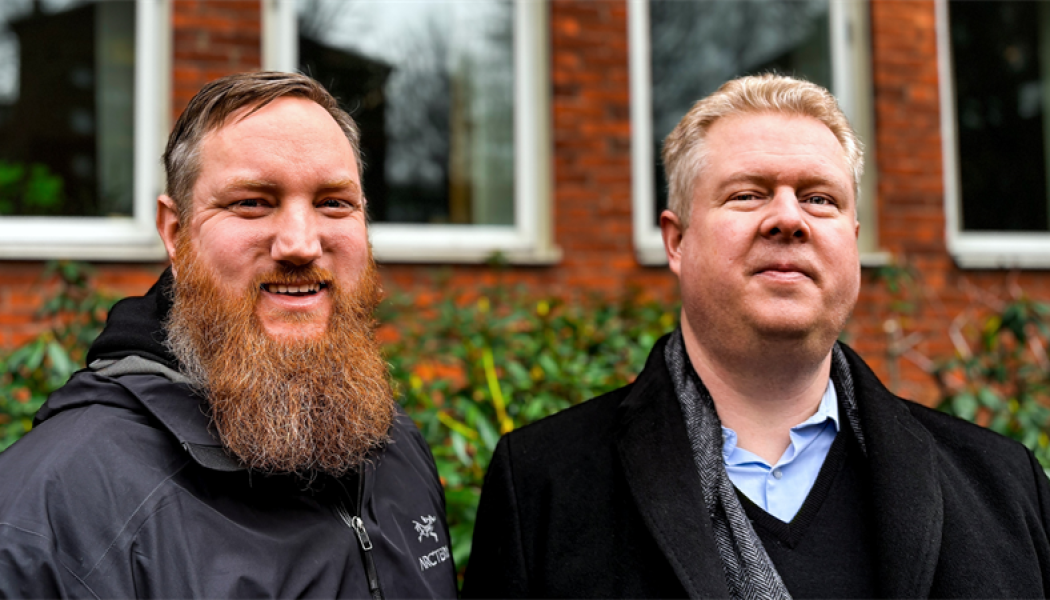 Mikael Gustavsson och Erik Kristiansson Fotograf: Daniel Stahre, Chalmers