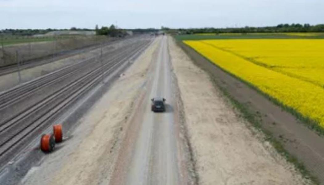 Win-win-win i hållbarhet för Fyrspåret. Foto: Trafikverket