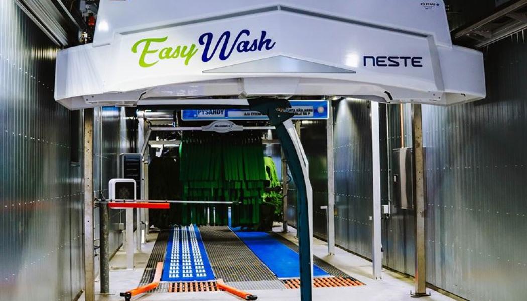 Neste Easy Wash biltvätt kommer betjänar kunder i staden Vanda. Foto: Neste