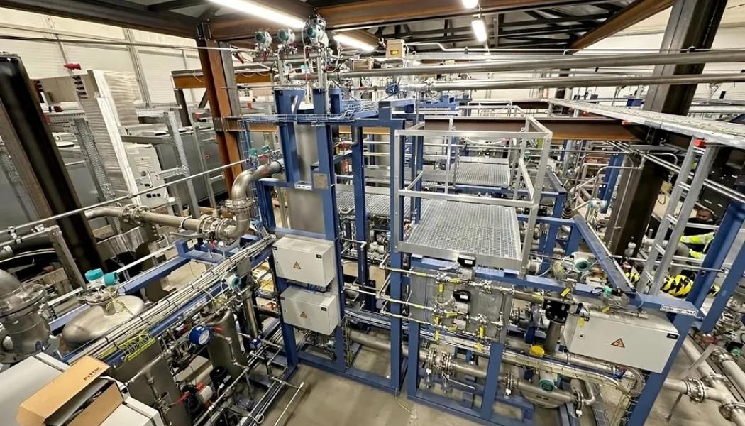 2Mares testcenter i Danmark. Foto: Thomas Schwabe, Siemens Gamesa, Leitprojekt H₂Mare