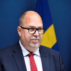 Lars Schröder/TT: Näringsminister Karl-Petter Thorwaldsson (S). Arkivbild.