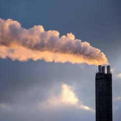 Johan Nilsson/TT: Bild från Heleneholmsverket i Malmö i december, som bland annat producerar el från biogas. Arkivbild.