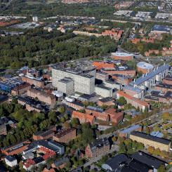 Under projektperioden utvecklas och testas plattformen på ett antal fastigheter på Lunds sjukhusområde. Fotograf: Perry Nordeng.