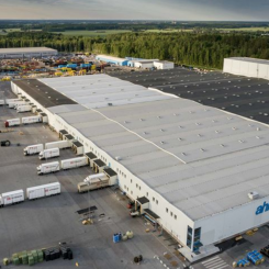 Alla Ahlsells fjärrtransporter körs på det fossilfria dieseldrivmedlet HVO100. Foto: Ahlsell