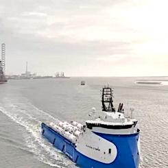 Genom att implementera avancerade lösningar och skapa effektiva transportkedjor bidrar detta initiativ enligt initiativtagarna till en mer hållbar framtid. Greensand Future är inte bara ett projekt utan även en symbol för vad som kan uppnås genom internationellt samarbete och teknisk innovation. Bild: Project Greensand Future