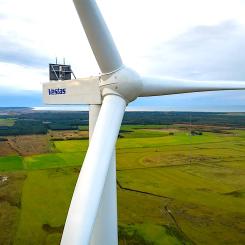 När projektet är färdigt kommer Vestas att underhålla turbinerna enligt ett långsiktigt serviceavtal som är utformat för att säkerställa optimerad prestanda för tillgångarna. Foto: Vestas