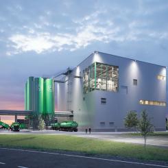 I höst öppnar miljöföretaget Ragn-Sells en ny anläggning som i stor skala återvinner värdefulla råvaror från flygaska genom en teknik som kallas Ash2Salt. Foto: Ragn-Sells