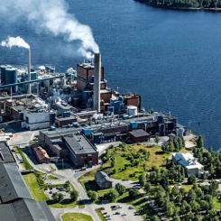 Billerud Korsnäs i Karlsborg utanför Kalix. Foto: Billerud Korsnäs