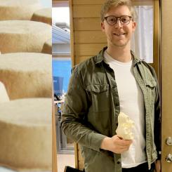 Ecopals skivor kan kallas nästa generations sandwich-konstruktion.  Bild: Paper Province