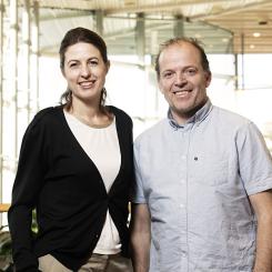 2020 grundade Hugo Wikström bolaget tillsammans med Elena Petukhovskaya. Foto: Biz Maker