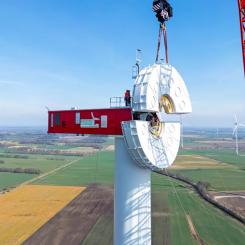 En av nyheterna i E2-versionen är en delad generator. Foto: Enercon