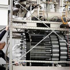 Green Hydrogen Systems (GHS) designar och tillverkar standardiserade och modulära elektrolysörer för produktion av grön vätgas med hjälp av förnybar energi. Foto: GHS
