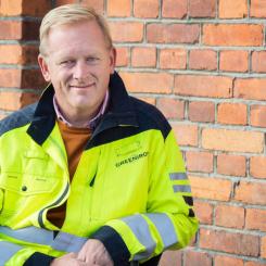Edward Murray, vd på Greeniron. Foto: Greeniron