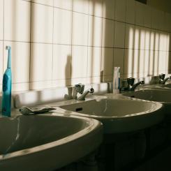 Hushållen står för 23 % av den totala förbrukningen av dricksvatten i Sverige. I genomsnitt använder varje person i Sverige 138 liter vatten per dygn Foto: Sweden Water research