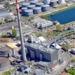 Fjärrvärmeanläggningen Linz-Mitte. Foto: Linz AG
