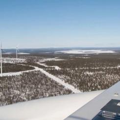 För att kunna hantera de hårda vinterförhållandena på platsen kommer Nordex Group vindturbiner att levereras i en kallklimatversion och utrustas med deras avancerade Anti-Icing-System för att förhindra isbildning på rotorbladen. Foto: Nordex Group