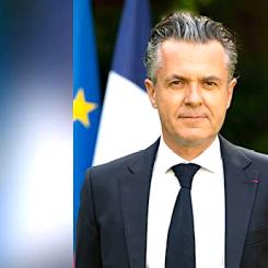 Frankrikes miljöminister Bechu sade att Frankrike också vill öka användningen av geotermisk energi för uppvärmning av bostäder. Foto: Franska regeringens officiella bild.