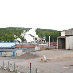 Sofidels vävnadskvarn i Kisa, Kinda kommun, Sverige. Foto: Wikipedia Common, kredit: Sofidel Sweden AB/Bengt Oberger