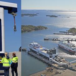 Innovation med hållbar mikronätsteknik ska stärka Stockholms Hamnar Foto:  Stockholms hamnar